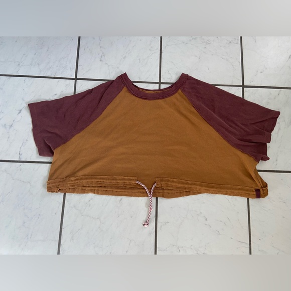 We the Free Baseball Cropped Knit Tee - Picture 2 of 4